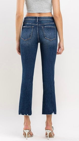 DARK WASHED BOOTCUT LOVERVET JEANS