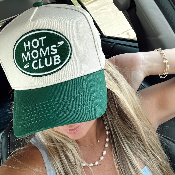 Embroidered Hot Moms Club Hat