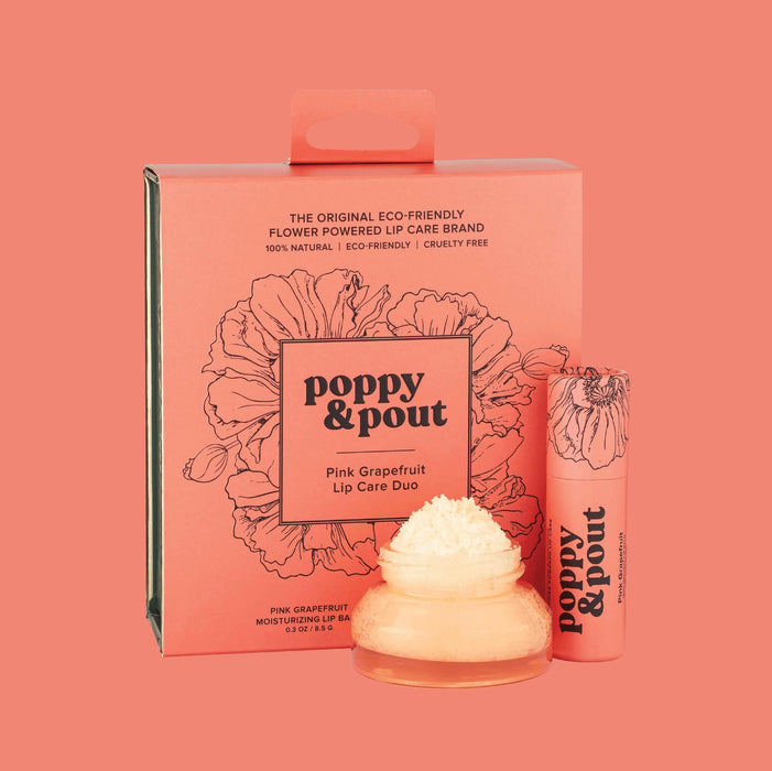 Poppy Lip Care Duo Sets // 2 Scents